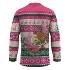 Aussie Galah Christmas Hockey Jersey Festive Knitted Pattern Inspired