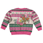 Aussie Galah Christmas Kid Ugly Christmas Sweater Festive Knitted Pattern Inspired