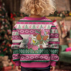 Aussie Galah Christmas Kid Ugly Christmas Sweater Festive Knitted Pattern Inspired