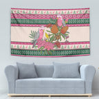 Aussie Galah Christmas Tapestry Festive Knitted Pattern Inspired