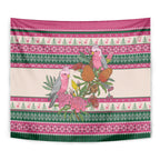 Aussie Galah Christmas Tapestry Festive Knitted Pattern Inspired