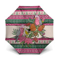 Aussie Galah Christmas Umbrella Festive Knitted Pattern Inspired