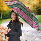 Aussie Galah Christmas Umbrella Festive Knitted Pattern Inspired