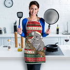 Aussie Koala Mama Christmas Apron Festive Knitted Pattern Inspired