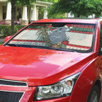 Aussie Koala Mama Christmas Auto Sun Shade Festive Knitted Pattern Inspired