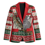 Aussie Koala Mama Christmas Blazer Festive Knitted Pattern Inspired