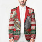 Aussie Koala Mama Christmas Blazer Festive Knitted Pattern Inspired