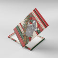 Aussie Koala Mama Christmas Canvas Wall Art Festive Knitted Pattern Inspired