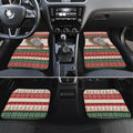 Aussie Koala Mama Christmas Car Mats Festive Knitted Pattern Inspired