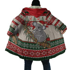 Aussie Koala Mama Christmas Cloak Festive Knitted Pattern Inspired