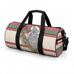 Aussie Koala Mama Christmas Duffle Bag Festive Knitted Pattern Inspired