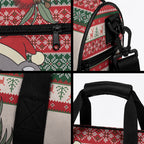 Aussie Koala Mama Christmas Duffle Bag Festive Knitted Pattern Inspired