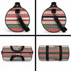 Aussie Koala Mama Christmas Duffle Bag Festive Knitted Pattern Inspired