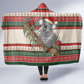 Aussie Koala Mama Christmas Hooded Blanket Festive Knitted Pattern Inspired