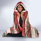 Aussie Koala Mama Christmas Hooded Blanket Festive Knitted Pattern Inspired
