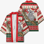 Aussie Koala Mama Christmas Kimono Festive Knitted Pattern Inspired