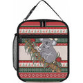 Aussie Koala Mama Christmas Lunch Bag Festive Knitted Pattern Inspired