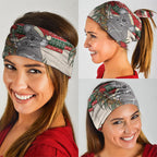 Aussie Koala Mama Christmas Neck Gaiter Festive Knitted Pattern Inspired
