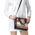 Aussie Koala Mama Christmas Shoulder Handbag Festive Knitted Pattern Inspired