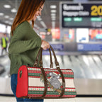 Aussie Koala Mama Christmas Travel Bag Festive Knitted Pattern Inspired