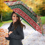 Aussie Koala Mama Christmas Umbrella Festive Knitted Pattern Inspired