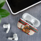 Aussie Platypus Christmas AirPods Case Festive Knitted Pattern Inspired