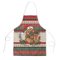 Aussie Platypus Christmas Apron Festive Knitted Pattern Inspired