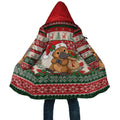 Aussie Platypus Christmas Cloak Festive Knitted Pattern Inspired