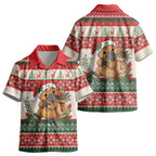 Aussie Platypus Christmas Kid Hawaiian Shirt Festive Knitted Pattern Inspired