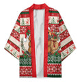 Aussie Platypus Christmas Kimono Festive Knitted Pattern Inspired