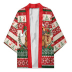 Aussie Platypus Christmas Kimono Festive Knitted Pattern Inspired