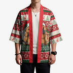 Aussie Platypus Christmas Kimono Festive Knitted Pattern Inspired