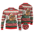 Aussie Platypus Christmas Ugly Christmas Sweater Festive Knitted Pattern Inspired