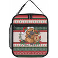 Aussie Platypus Christmas Lunch Bag Festive Knitted Pattern Inspired