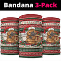 Aussie Platypus Christmas Neck Gaiter Festive Knitted Pattern Inspired