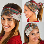 Aussie Platypus Christmas Neck Gaiter Festive Knitted Pattern Inspired