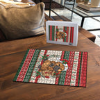 Aussie Platypus Christmas Puzzle Festive Knitted Pattern Inspired