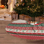 Aussie Platypus Christmas Tree Skirt Festive Knitted Pattern Inspired