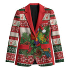 Aussie Rainbow Lorikeets Christmas Blazer Festive Knitted Pattern Inspired