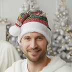 Aussie Sun Parakeet Christmas Santa Hat Festive Knitted Pattern Inspired