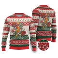 Aussie Sun Parakeet Christmas Ugly Christmas Sweater Festive Knitted Pattern Inspired