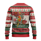 Aussie Sun Parakeet Christmas Ugly Christmas Sweater Festive Knitted Pattern Inspired