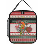 Aussie Sun Parakeet Christmas Lunch Bag Festive Knitted Pattern Inspired