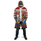 Aussie Wallaby Santa Surf Christmas Cloak Festive Knitted Pattern Inspired