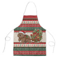 Aussie Wombat Christmas Apron Festive Knitted Pattern Inspired