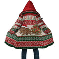 Aussie Wombat Christmas Cloak Festive Knitted Pattern Inspired
