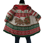 Aussie Wombat Christmas Cloak Festive Knitted Pattern Inspired