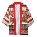 Aussie Wombat Christmas Kimono Festive Knitted Pattern Inspired