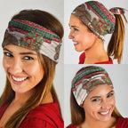 Aussie Wombat Christmas Neck Gaiter Festive Knitted Pattern Inspired