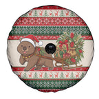 Aussie Wombat Christmas Spare Tire Cover Festive Knitted Pattern Inspired